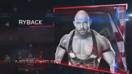 Wwe Battleground 2013 Official Match Card Cm Punk vs. Ryback & Paul Heyman