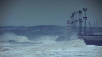 6 метрови вълни на бургас/черно море 8.2.2012