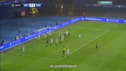 Динамо ( Загреб ) 4:1 Шкендербю 25.08.2015