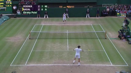 Nadal vs Federer Wimbledon Final (hd) 2008 Part 82 82 