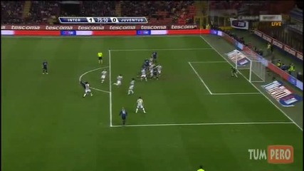 Maicon from Inter milan goal
