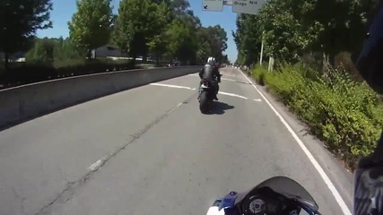 Cbr 600 Rr 2008 Random Wheelies (go Pro Hd)