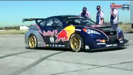 Drifter Rhys Millen Hyundai Genesis Drifting 