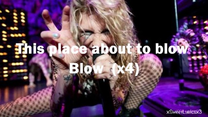 Kesha - Blow [lyrics On Screen & Download Link]