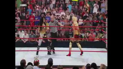 09/03/2009 Melina Vs. Maryse { Champion Vs. Champion } Ft. Raw & Smackdown Divas