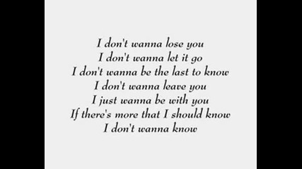 - - Last To Know - Us5 - - [text]