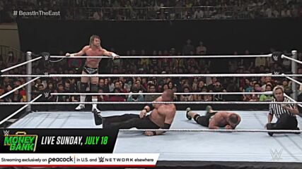 John Cena & Dolph Ziggler vs. Kane & King Barrett: WWE Beast in the East 2015 (Full Match)