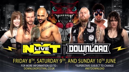 NXT returns to the Download Festival in the U.K. this June