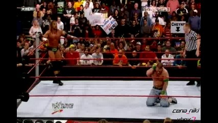 John Cena vs Triple H - Raw - 19/10/09 Част 2 