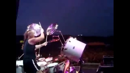 Mike Terrana - Drum solo (rock of Ages)