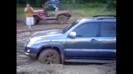 Toyota Land Cruiser Prado off - road