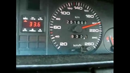Audi 100 2.3 200kmph