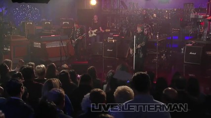 Bon Jovi - We Weren't Born To Follow (live on Letterman)