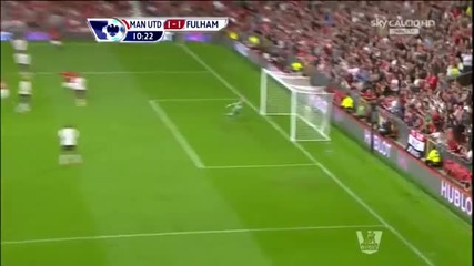 Първи Изумителен гол на Ван Перси за Ман Юнайтед [hd]
