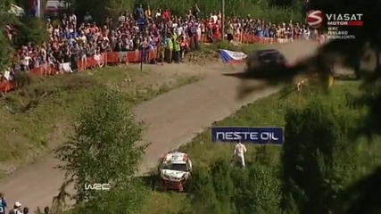 Wrc 2011 in Finland, Crashes during the 1st day