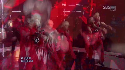B. A. P. - Warrior ( 05-02-2012 S B S Inkigayo )