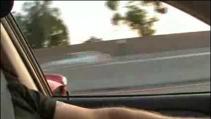 Chris showing a 308 Ferrari what speed looks like in his Cobra