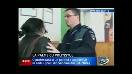 Ohhhh Shnizzap: Cop Smacks Abusive Teacher In The Face! 