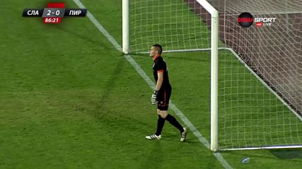 Славия с втори гол във вратата на Пирин, дело на Тони Иванов