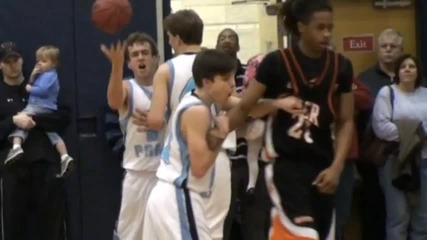 Spain Park vs. Hoover Basketball Fight 