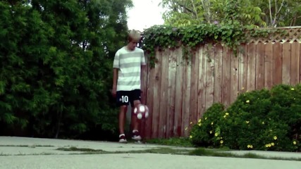 Soccer Juggling Record 2853 Feet Only 