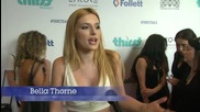 Bella Thorne Talks About Water At Thirst Gala