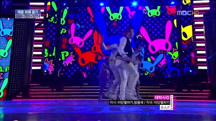 (hd) B.a.p - Crash ~ Music Core (29.09.2012)