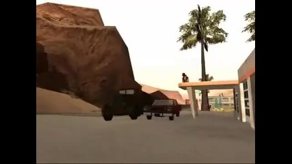 Duel. The San Andreas Movie 