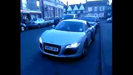 audi R8 start 