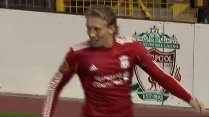 Lucas Leiva Goal Vs Steaua (h) Europa League 2010/11