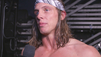 Matt Riddle reacts after his first loss in NXT: WWE.com Exclusive, April 5, 2019