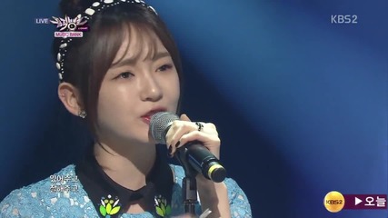 (hd) Davichi ft. Tea Woon (of Speed) - Be Warmed ~ Music Bank (19.04.2013)