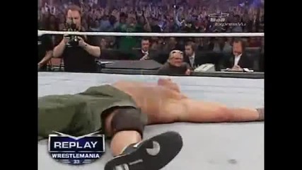 Wrestlemania 23 John Cena Vs Hbk Shawn Michaels Wwe Championship The Last Part 4