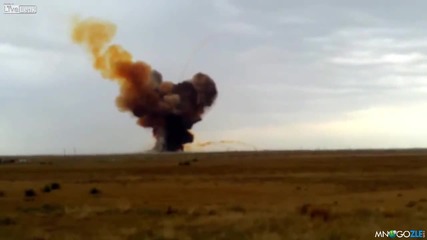 Разбиването на руската ракета Протон М