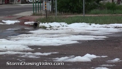 Буря и последиците в град Лимон , Колорадо 31.5.2014