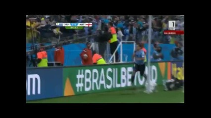 Мондиал 2014 - Уругвай 2:1 Англия - Суарез приготви багажа на Англия!