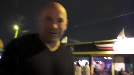 Dana White Ufc on Versus Video Blog day 2