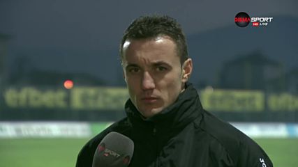 Генчев: Най-слабият ни мач, разочарован съм от целия отбор