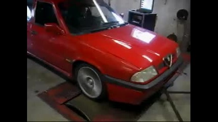 Alfa Romeo 33 16v carbs Dyno Pull (147hp) 