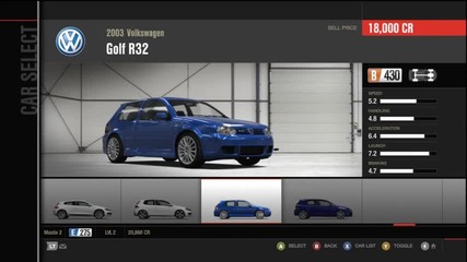 forza 4 cars m-w