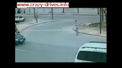 Guy Walks Away After Being Hit By Car - Amazing huh - 