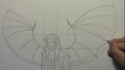 How to Draw Demon Wings