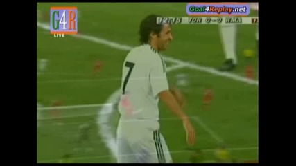 Toronto Fc - Real Madrid 0 - 1 Goal na Raul