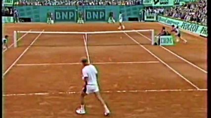 теннис 1995 Roland Garros. Final Чанг-мустер