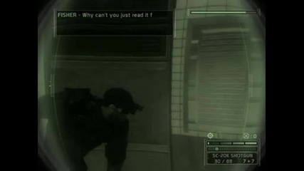 splinter cell chaos theory speed run part 8 Seoul part1