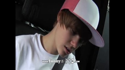 Justin Bieber след зъболекар