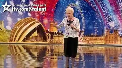 Великобритания търси талант 2010 - 80 годишна певица!!! 