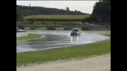 Порше 997 дрифт на отсечка с вода