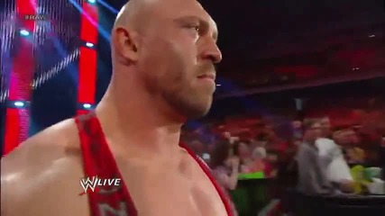 Ryback Stands By As The Shield Attacks John Cena Raw April 15 2013