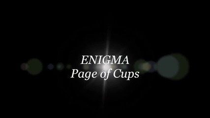 Enigma - Page of Cups